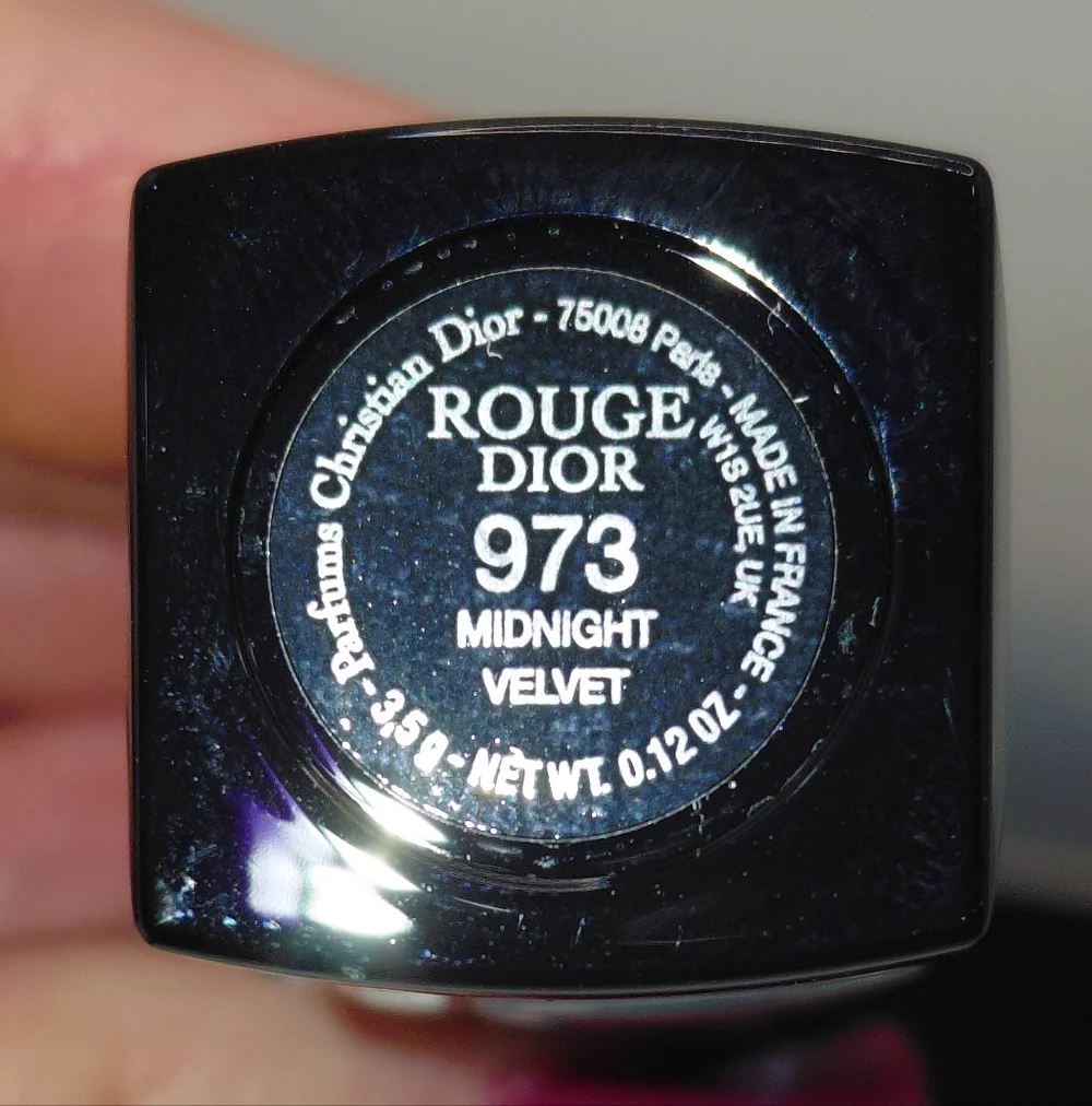 Dior Rouge Lipstick - 973 Midnight Velvet Matte